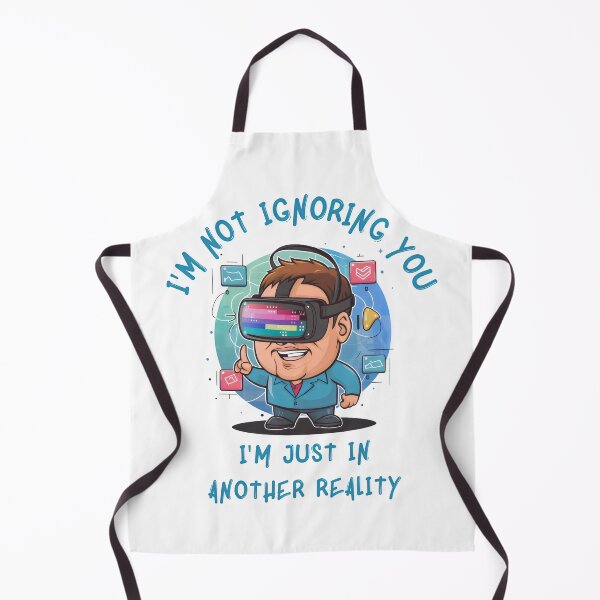 Item preview, VR Headset I'm Not Ignoring You Funny Quote For Gamers designed and sold by HobbiesPrints.