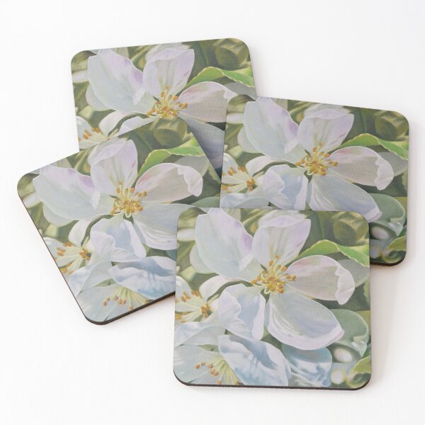 Item preview, Ensemble - Apple Blossoms in Spring painting designed and sold by Emily Bickell.
