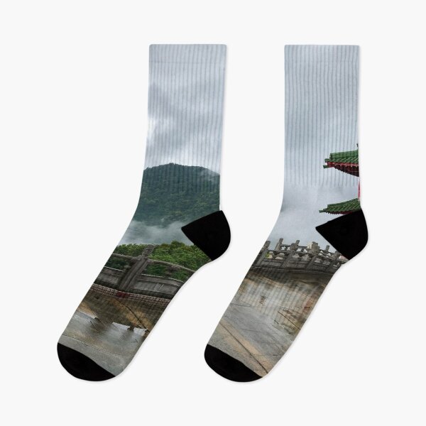 Item preview, Foggy Mountain by The Great Temple designed and sold by joejiing.
