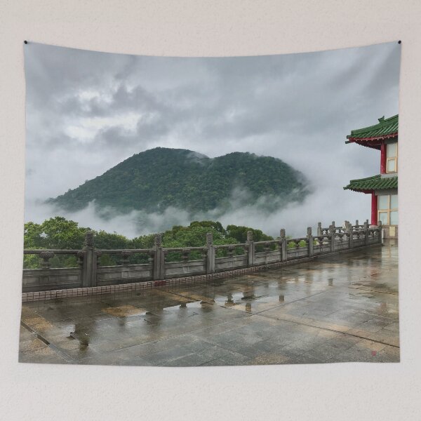 Item preview, Foggy Mountain by The Great Temple designed and sold by joejiing.