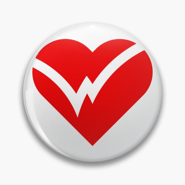 Item preview, Simple minimalist heart with life sign designed and sold by DEIVINM.