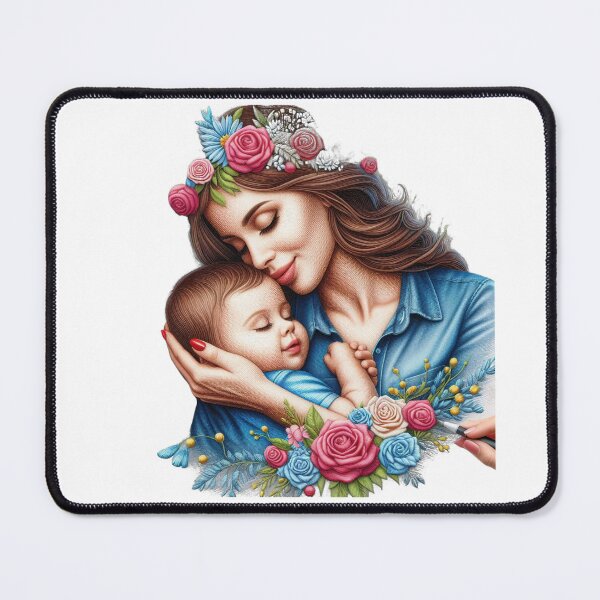 Item preview, 3D Tenderness: Mother and Son, Unique Mother's Day designed and sold by sofia1971.