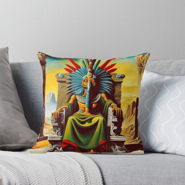 Item preview, Quetzalcoatl sits on his throne designed and sold by George Hutton Hunter.