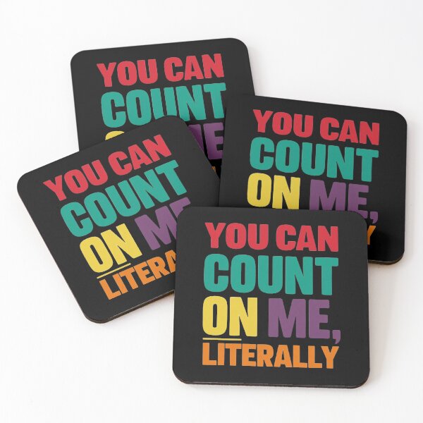 Item preview, You Can Count On Me, Literally Funny Accounting designed and sold by DomTeesHaven.