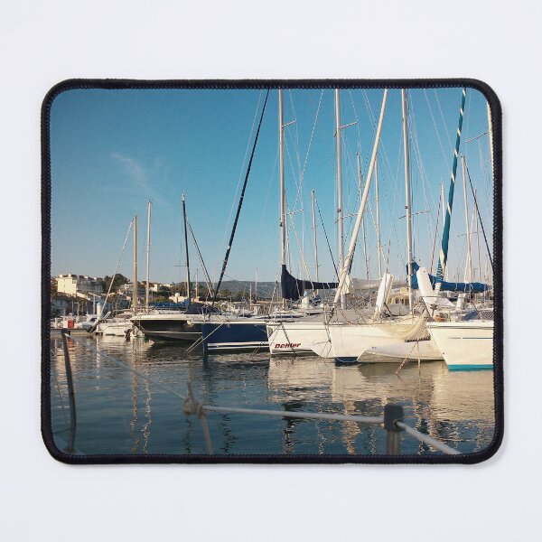 Item preview, Sailboats in Bandol's harbour in the evening designed and sold by sabellet.