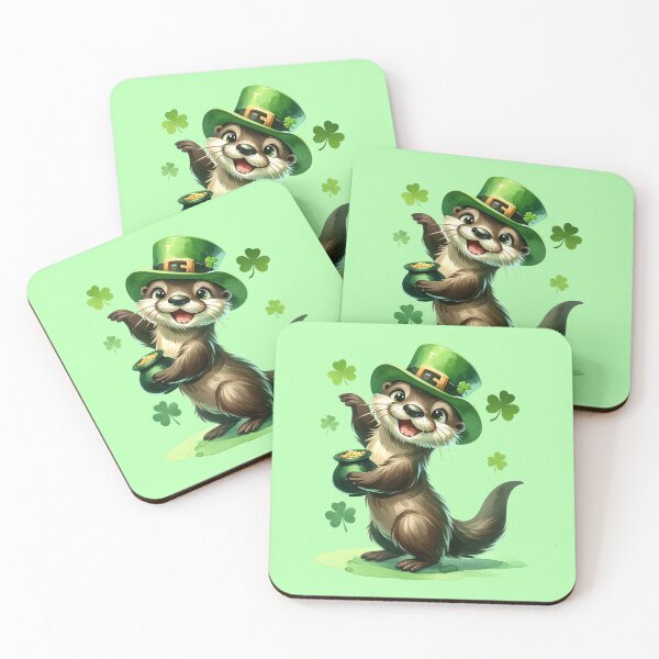 Item preview, Otter Saint Patricks Day designed and sold by 93-Store.