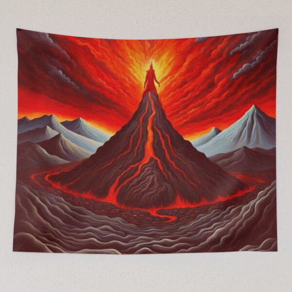 Item preview, Vulcan emerges from the volcano designed and sold by George Hutton Hunter.