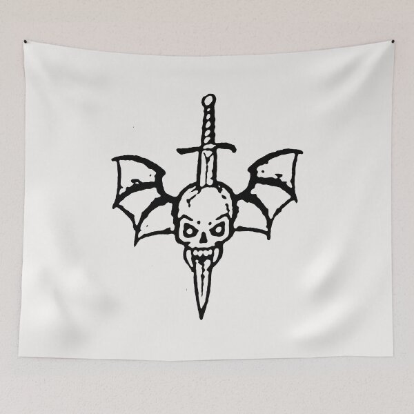 Item preview, Vampire Skull; Russian Prison Tattoo; Hardcore Style; designed and sold by StickerApe.