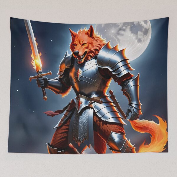 Item preview, Werewolf Knight designed and sold by ChimericCreate.