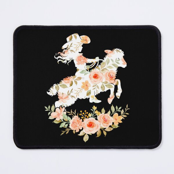 Item preview, Floral Mutton Busting Girl Sheep Riding Rodeo Kids Gift designed and sold by JUSTBEELEGANT.