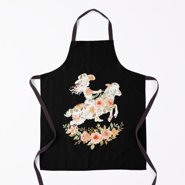 Item preview, Floral Mutton Busting Girl Sheep Riding Rodeo Kids Gift designed and sold by JUSTBEELEGANT.