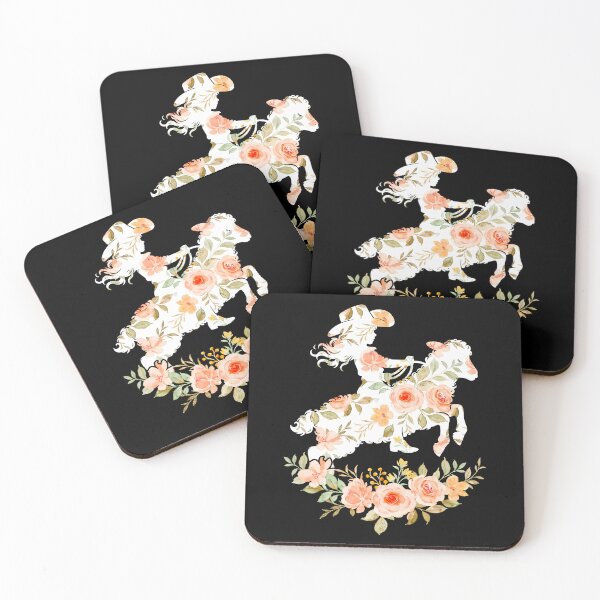 Item preview, Floral Mutton Busting Girl Sheep Riding Rodeo Kids Gift designed and sold by JUSTBEELEGANT.