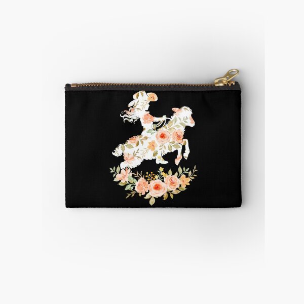 Item preview, Floral Mutton Busting Girl Sheep Riding Rodeo Kids Gift designed and sold by JUSTBEELEGANT.