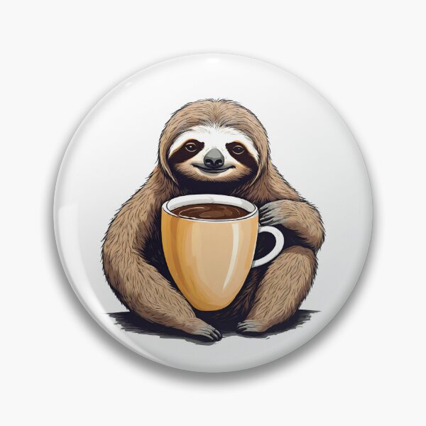 Item preview, Coffee Cuddles with Sloth 2 designed and sold by Tom-Johnson.