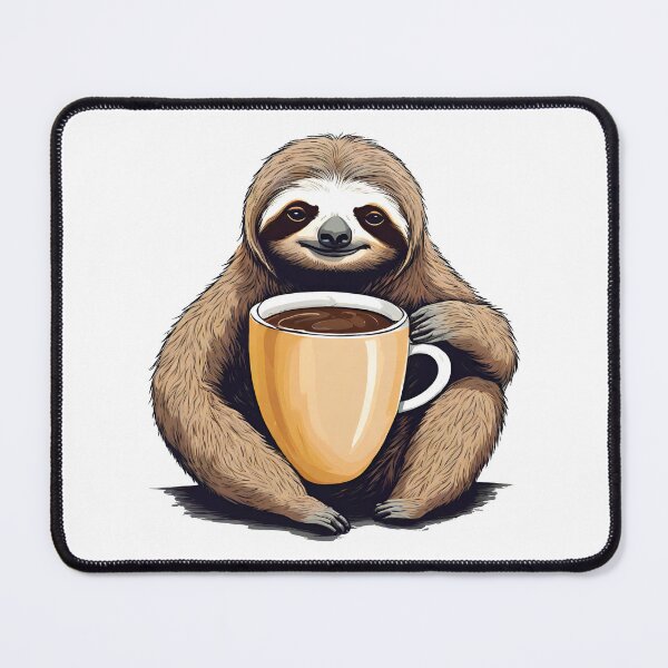 Item preview, Coffee Cuddles with Sloth 2 designed and sold by Tom-Johnson.