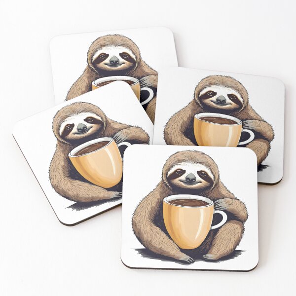 Item preview, Coffee Cuddles with Sloth 2 designed and sold by Tom-Johnson.