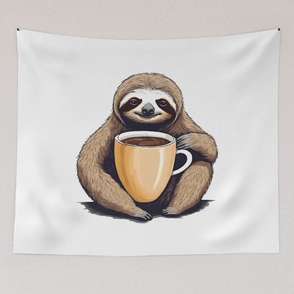 Item preview, Coffee Cuddles with Sloth 2 designed and sold by Tom-Johnson.