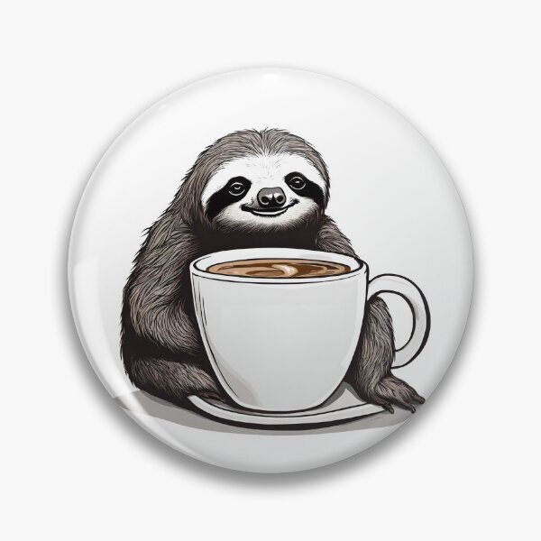 Item preview, Coffee Cuddles with Sloth 3 designed and sold by Tom-Johnson.