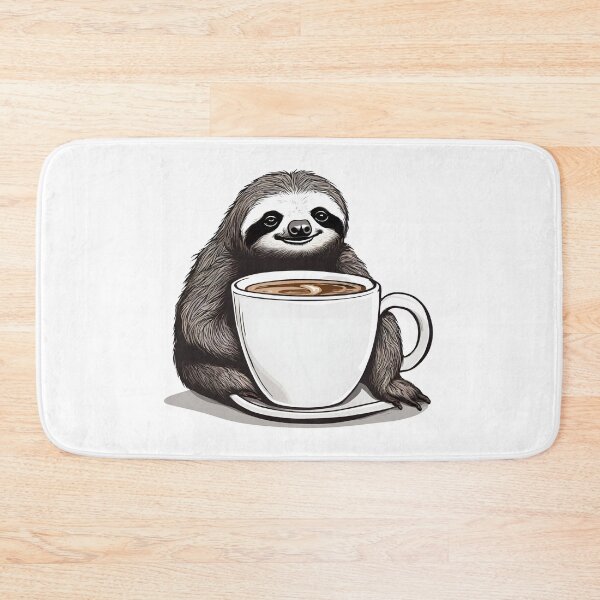Item preview, Coffee Cuddles with Sloth 3 designed and sold by Tom-Johnson.