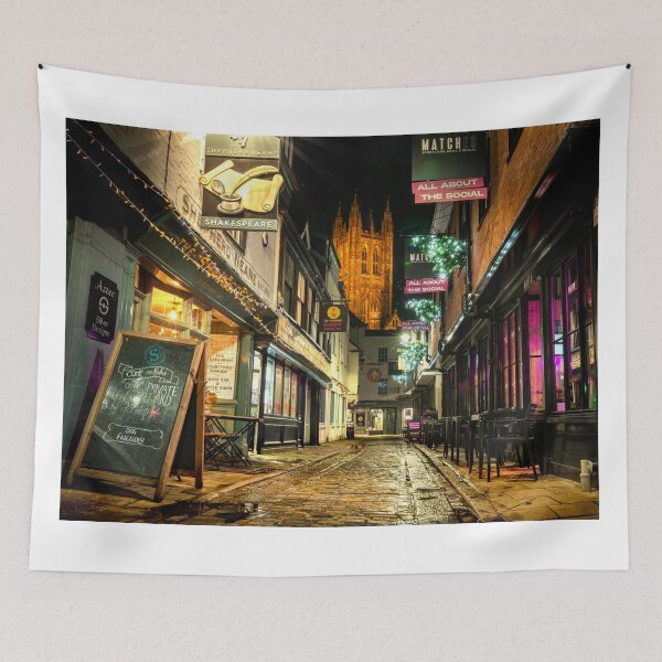 Item preview, Canterbury en la noche Navidad designed and sold by rogerstanger.