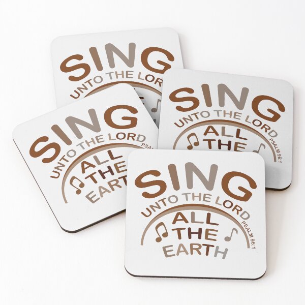 Item preview, Sing Unto The LORD All The Earth, Psalm 96:1 designed and sold by Angela Dow.