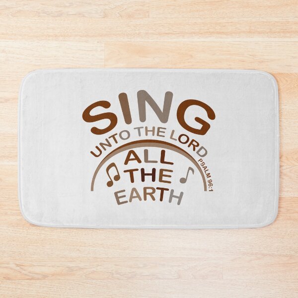 Item preview, Sing Unto The LORD All The Earth, Psalm 96:1 designed and sold by Angela Dow.