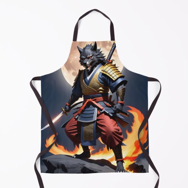 Item preview, Samurai Werewolf designed and sold by ChimericCreate.