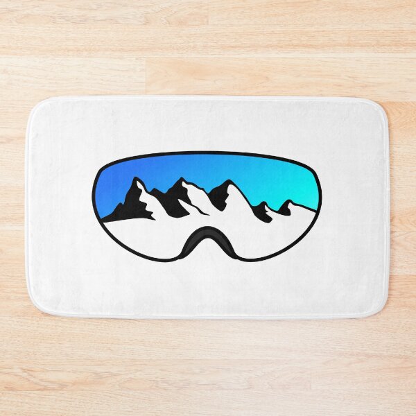 Item preview, Minimalist Ski Goggles: Mountain Reflection designed and sold by RiciPaneto.