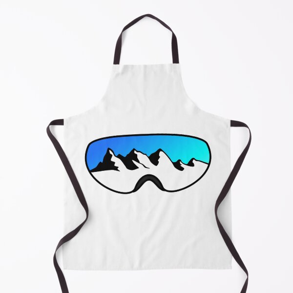 Item preview, Minimalist Ski Goggles: Mountain Reflection designed and sold by RiciPaneto.