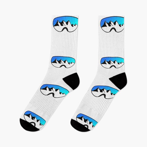 Item preview, Minimalist Ski Goggles: Mountain Reflection designed and sold by RiciPaneto.