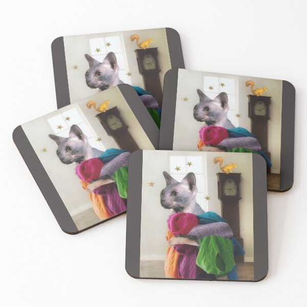 Item preview, Hairless Sphynx Cat - 'Sweater Weather' designed and sold by Nikki Fortuin Arts & Crafts.