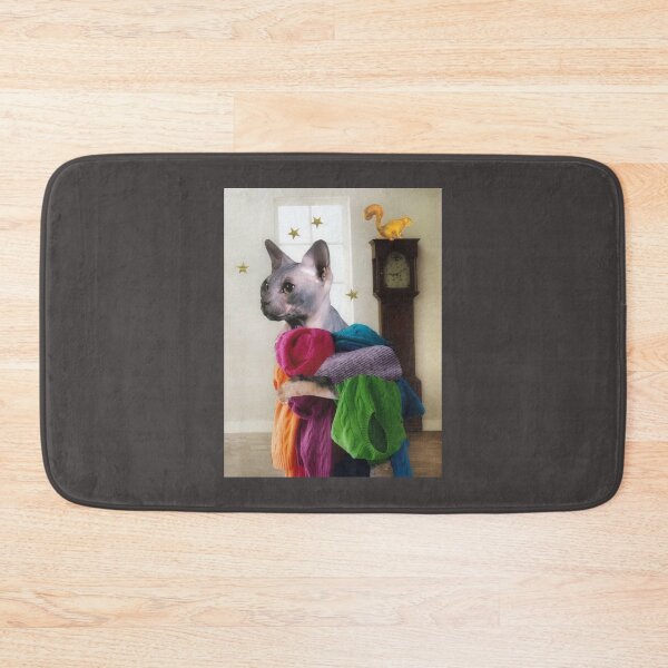 Item preview, Hairless Sphynx Cat - 'Sweater Weather' designed and sold by Nikki Fortuin Arts & Crafts.