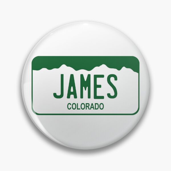 Item preview, Colorado License Plate - James designed and sold by rracheell.