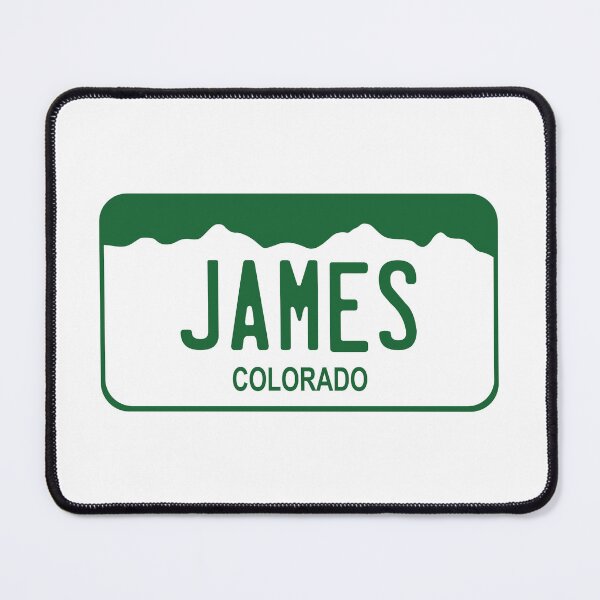 Item preview, Colorado License Plate - James designed and sold by rracheell.