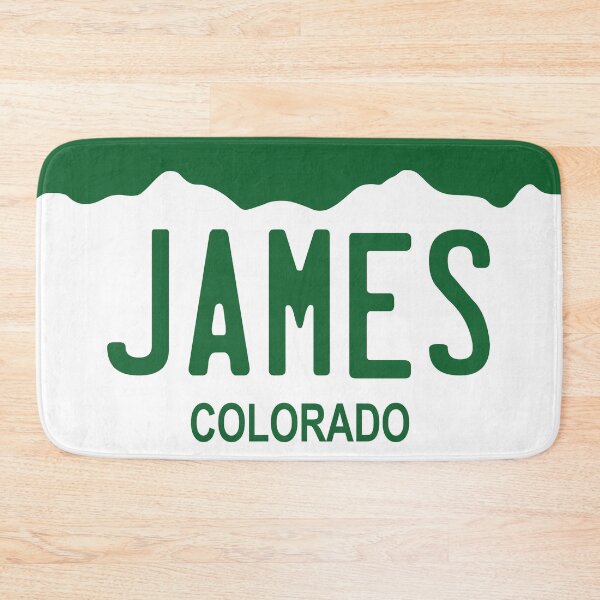 Item preview, Colorado License Plate - James designed and sold by rracheell.
