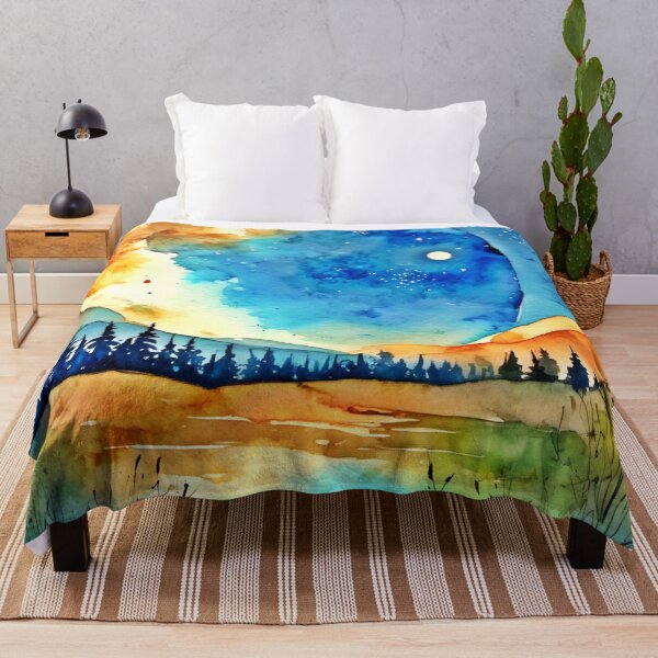 Item preview, Full Moon Painting designed and sold by Health And Fitness Posts e-Store.