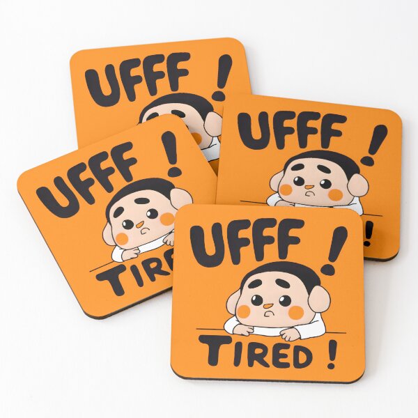 Item preview, Ufff! Tired: The kid edition designed and sold by ThreadLore.