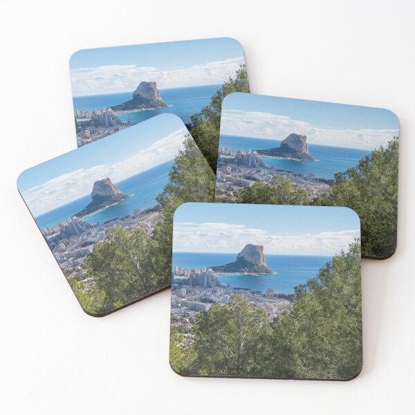 Item preview, Peñón de Ifach, Mediterranean Sea and pine trees in Calpe designed and sold by Adriana Mueller.