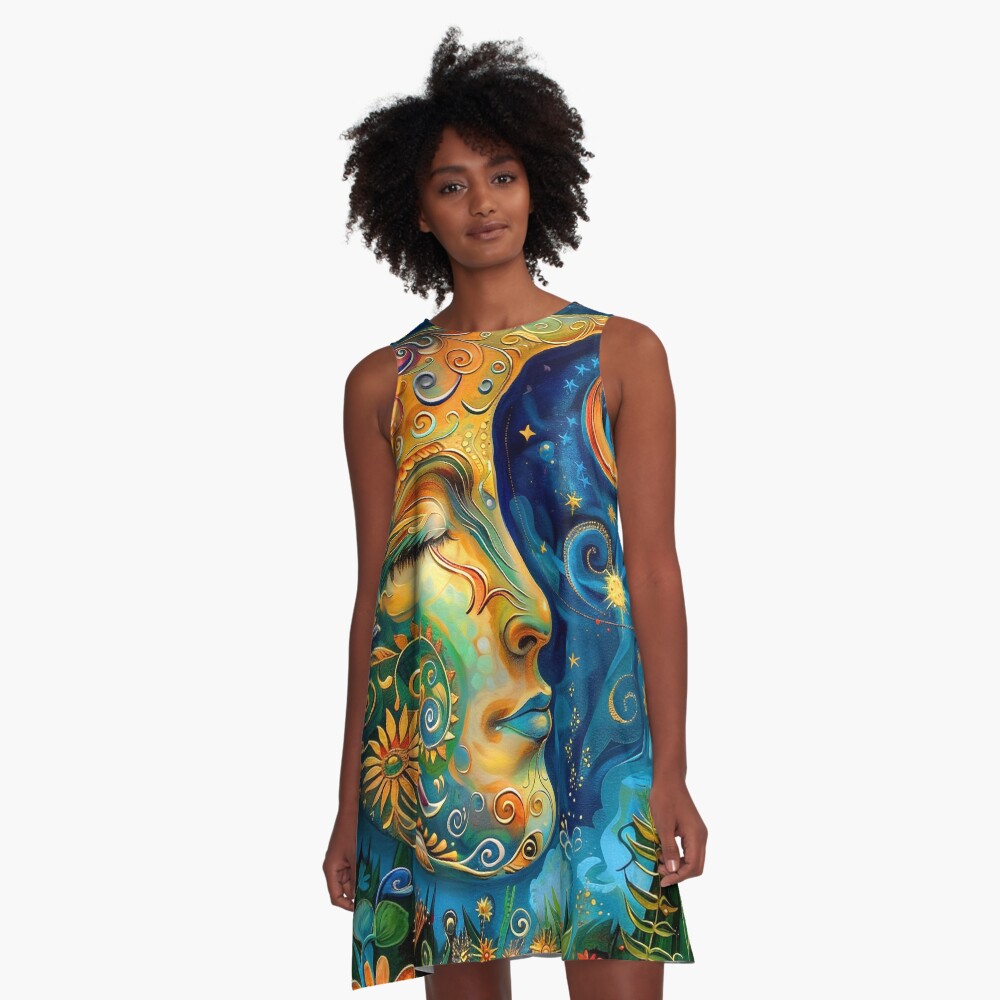 Item preview, A-Line Dress designed and sold by phatpuppyart.