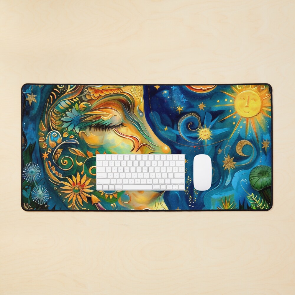 Item preview, Desk Mat designed and sold by phatpuppyart.