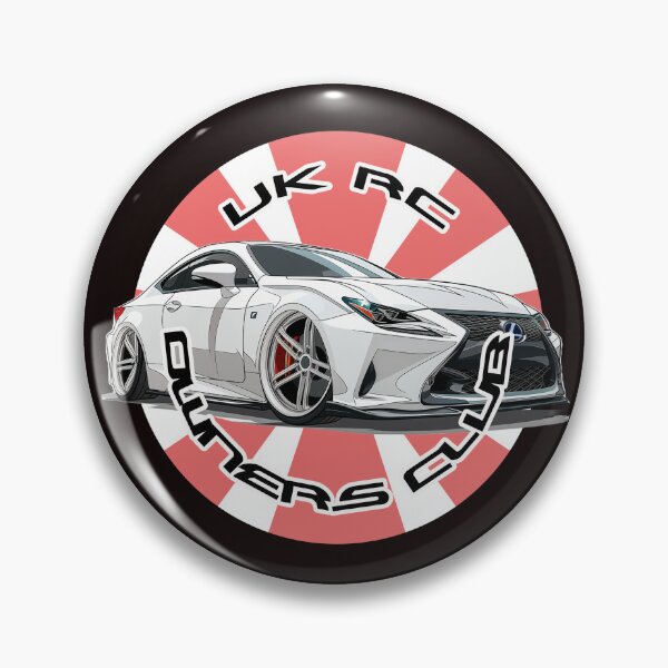 Item preview, RC CLUB Logo Rising Sun designed and sold by CairnStone Studio.