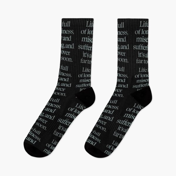 Item preview, Life is full of loneliness, misery and suffering, and it's all over far too soon. v.3 designed and sold by x1brett.
