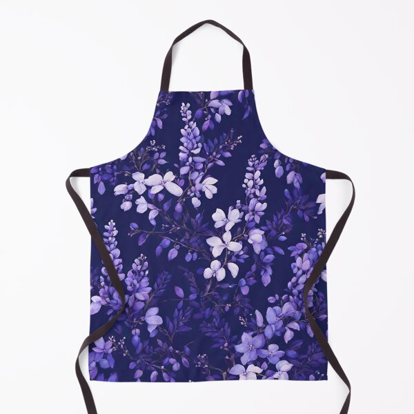 Item preview, Indigo Wisteria Midnight Florals Design designed and sold by Tom-Johnson.