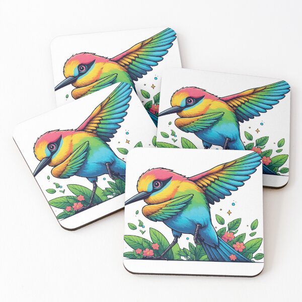 Item preview, rainbow bee eater designed and sold by TshirtTalkYou.