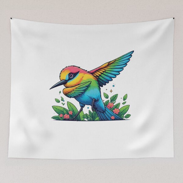 Item preview, rainbow bee eater designed and sold by TshirtTalkYou.