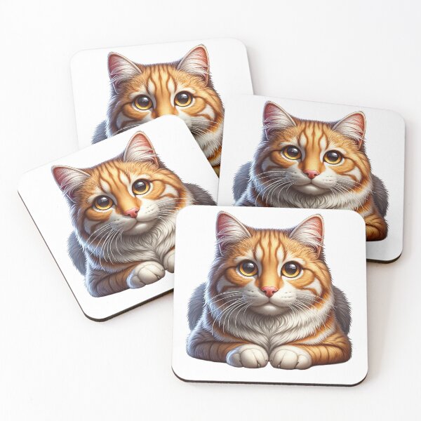Item preview, Sweet Kitty: Adorable Cat Illustration designed and sold by Dannyluna2002.