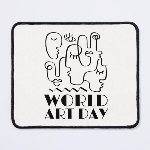 Item preview, World Art Day designed and sold by soapblossom.