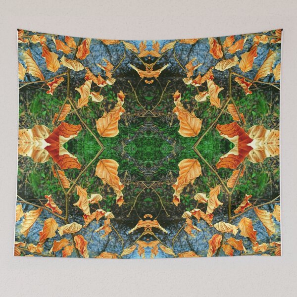 Item preview, Pattern from Beach Leaves over Grass and Water. designed and sold by Robin3DT.