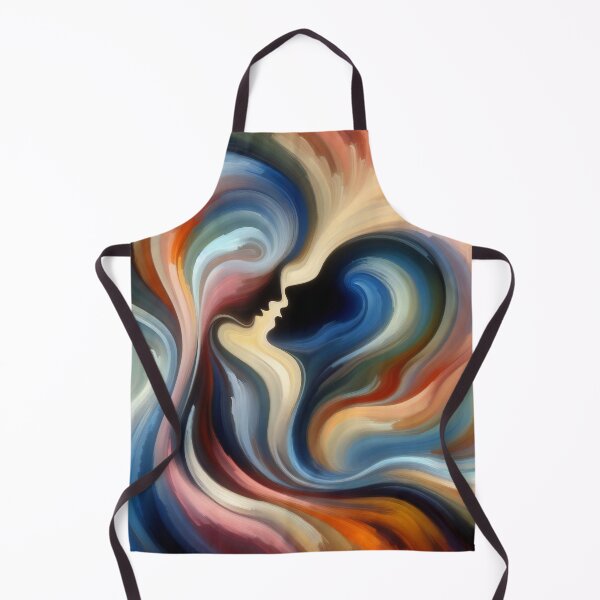 Item preview, Eternal Embrace A Melding of Souls in Swirls designed and sold by ArtComixHaven.