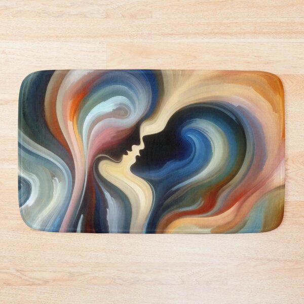Item preview, Eternal Embrace A Melding of Souls in Swirls designed and sold by ArtComixHaven.